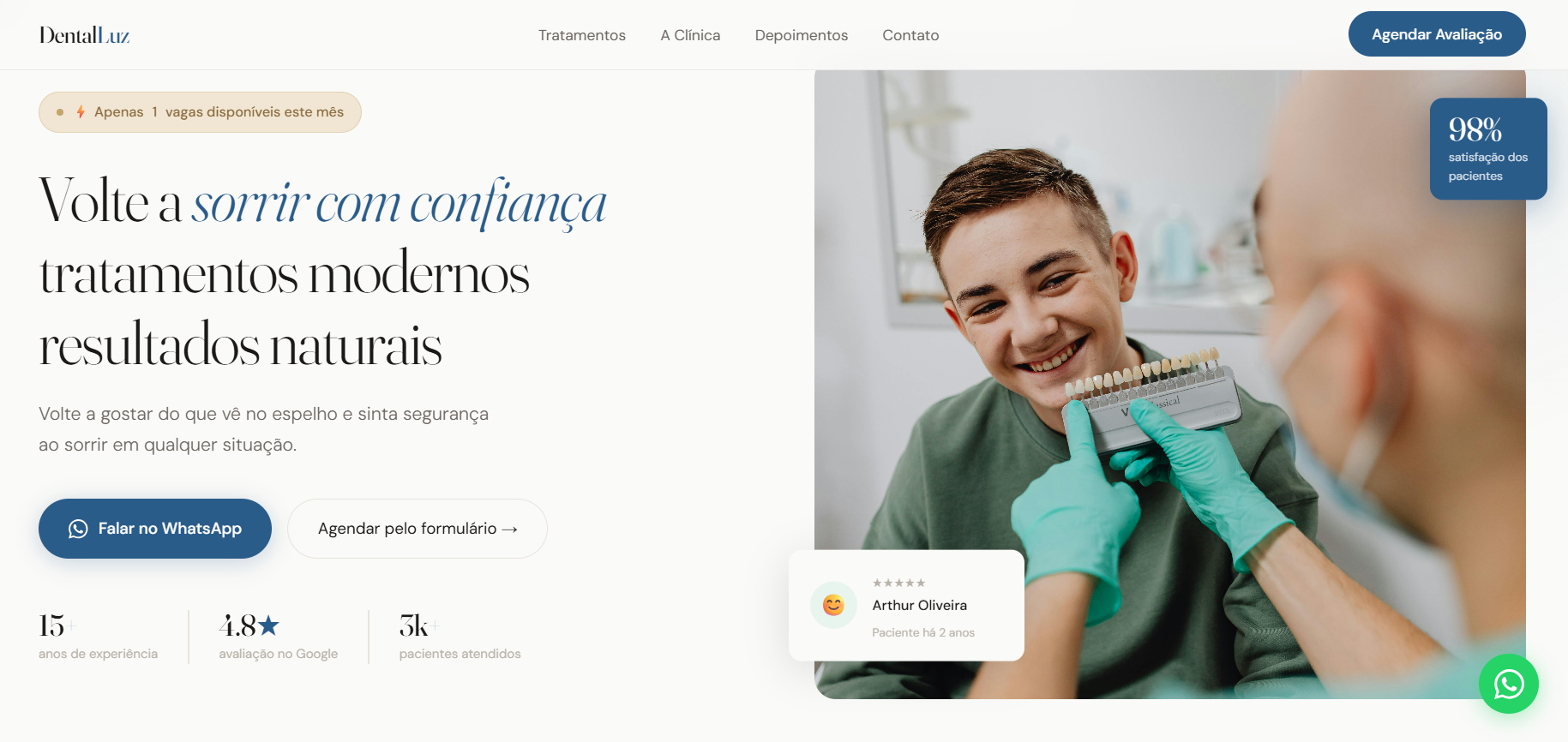 DentalLuz — Clínica Odontológica